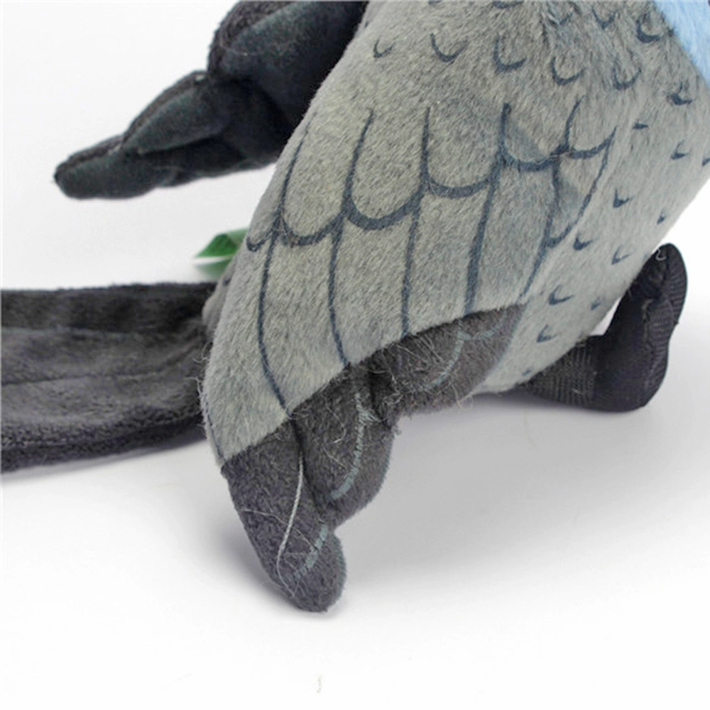 Custom 12cm Liflike Color Plush Toy Bird Stuffed Animal