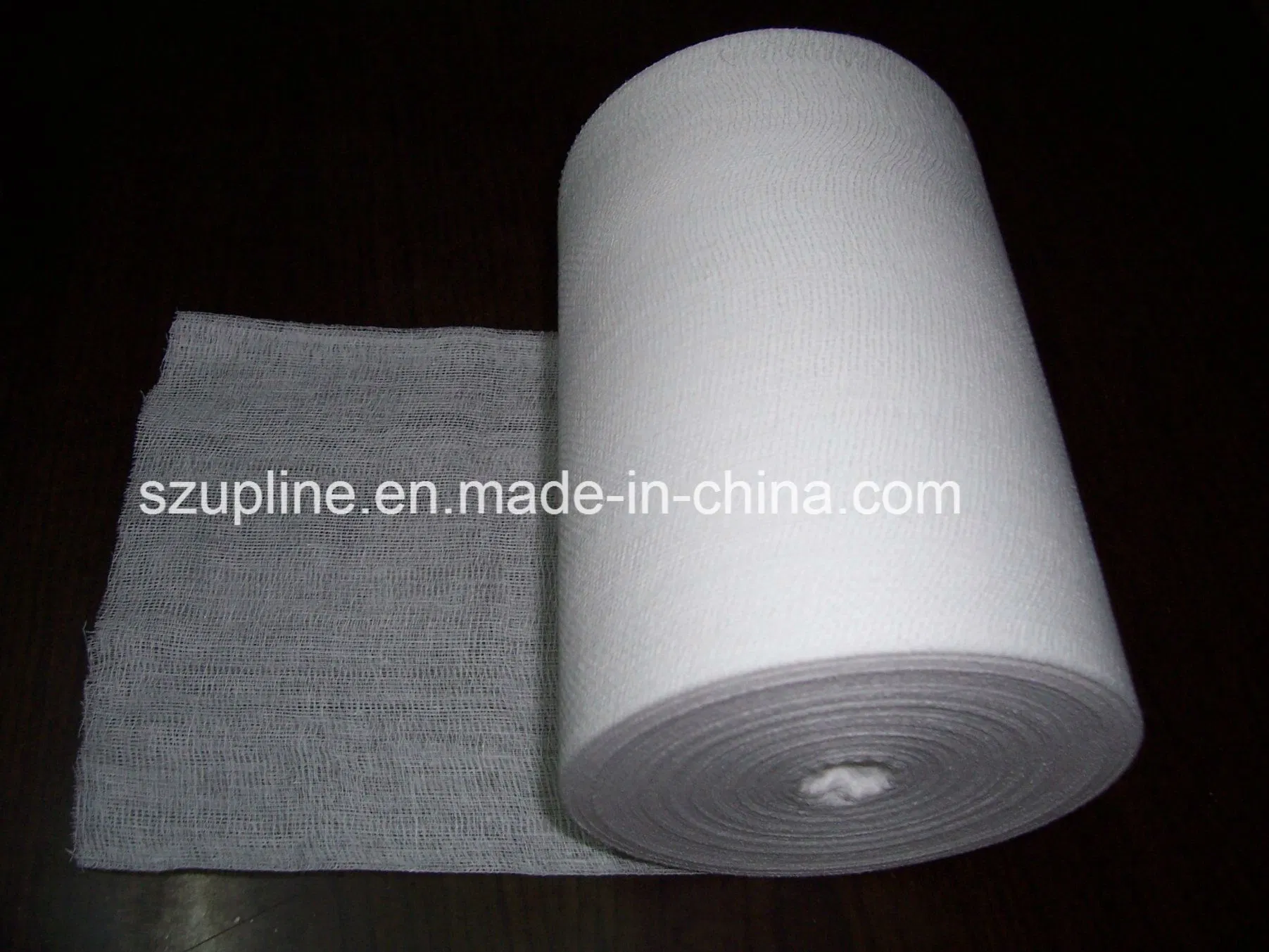 CE Approved 100% Cotton Medical Absorbent Gauze Roll 4ply