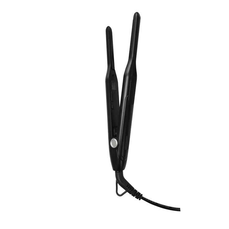 Pencil Thin 3/10 Flat Irons Pixie Cut Small Men Use Beard 1/3 Hair Straightener Titanium Flat Iron for Short Hair