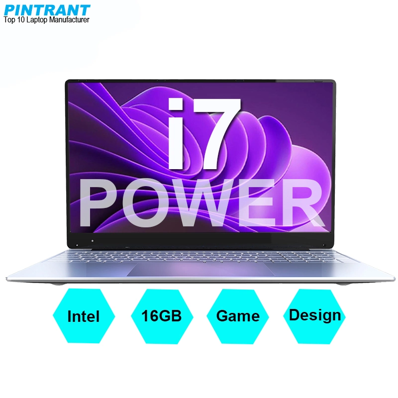 Intel 11e 1165g7 I7 PC portable 15,6 pouces Ordinateur portable avec Iris Xe Graphics RAM 16 Go