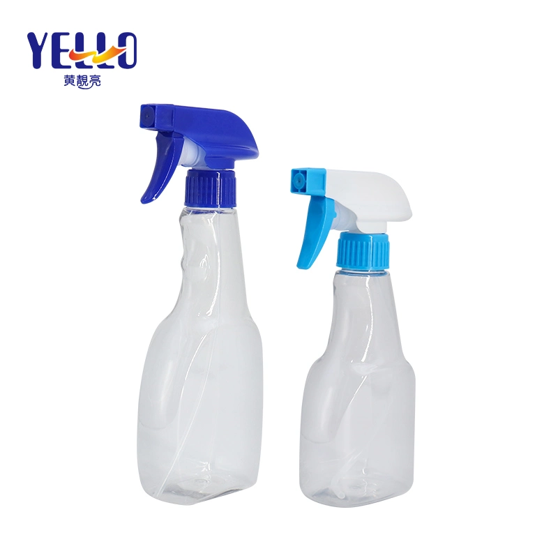 300ml 400ml Pet Clear Fine Mist Detergent Container Household Plastic Trigger Spray Bottle