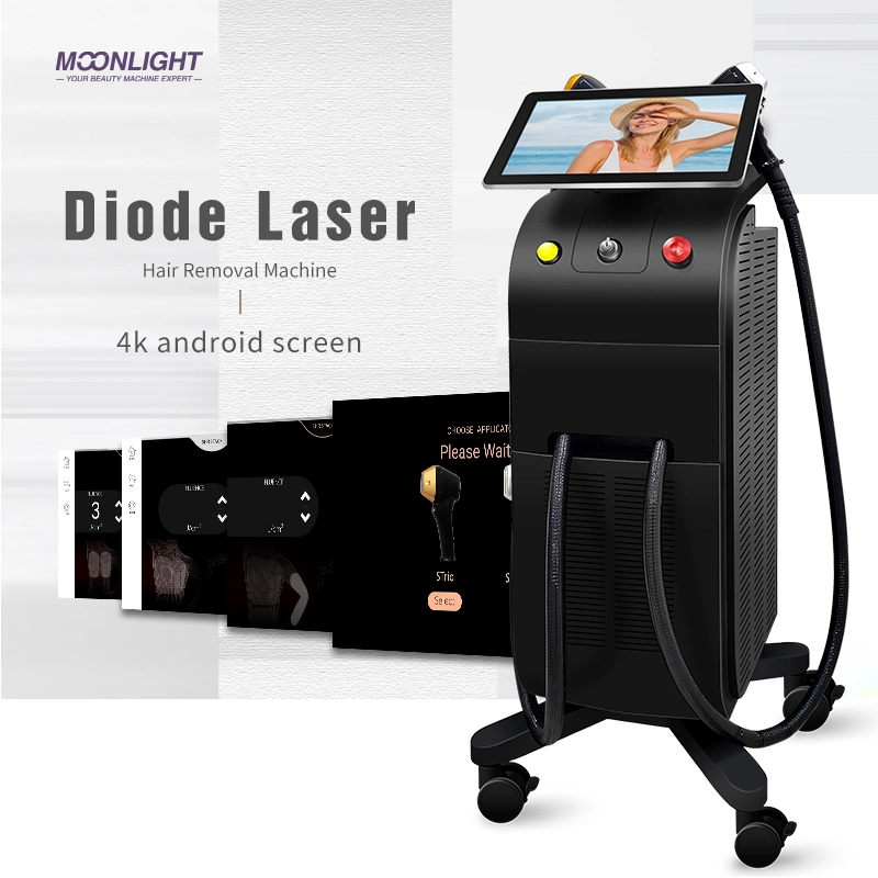 Free Shipping in Stock Big Power Diode Laser Hair Removal Painless