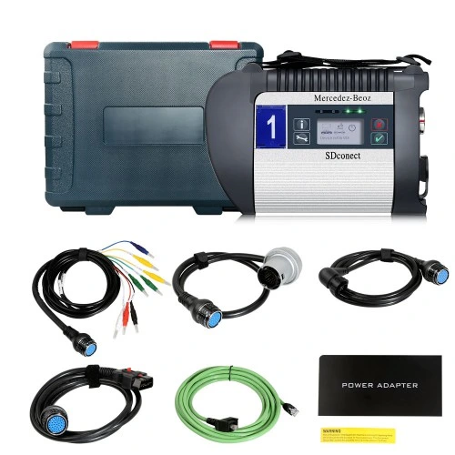 MB SD C4 Plus Star Diagnosis Support Doip for Cars and Trucks with Free Dts Monaco & Vediamo