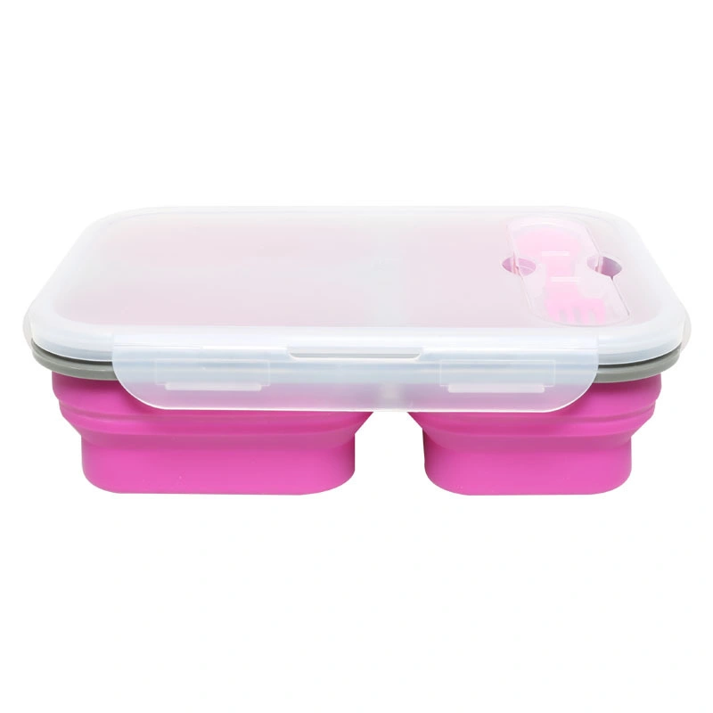 Collapsible Lunch Box, Silicon Lunch Box