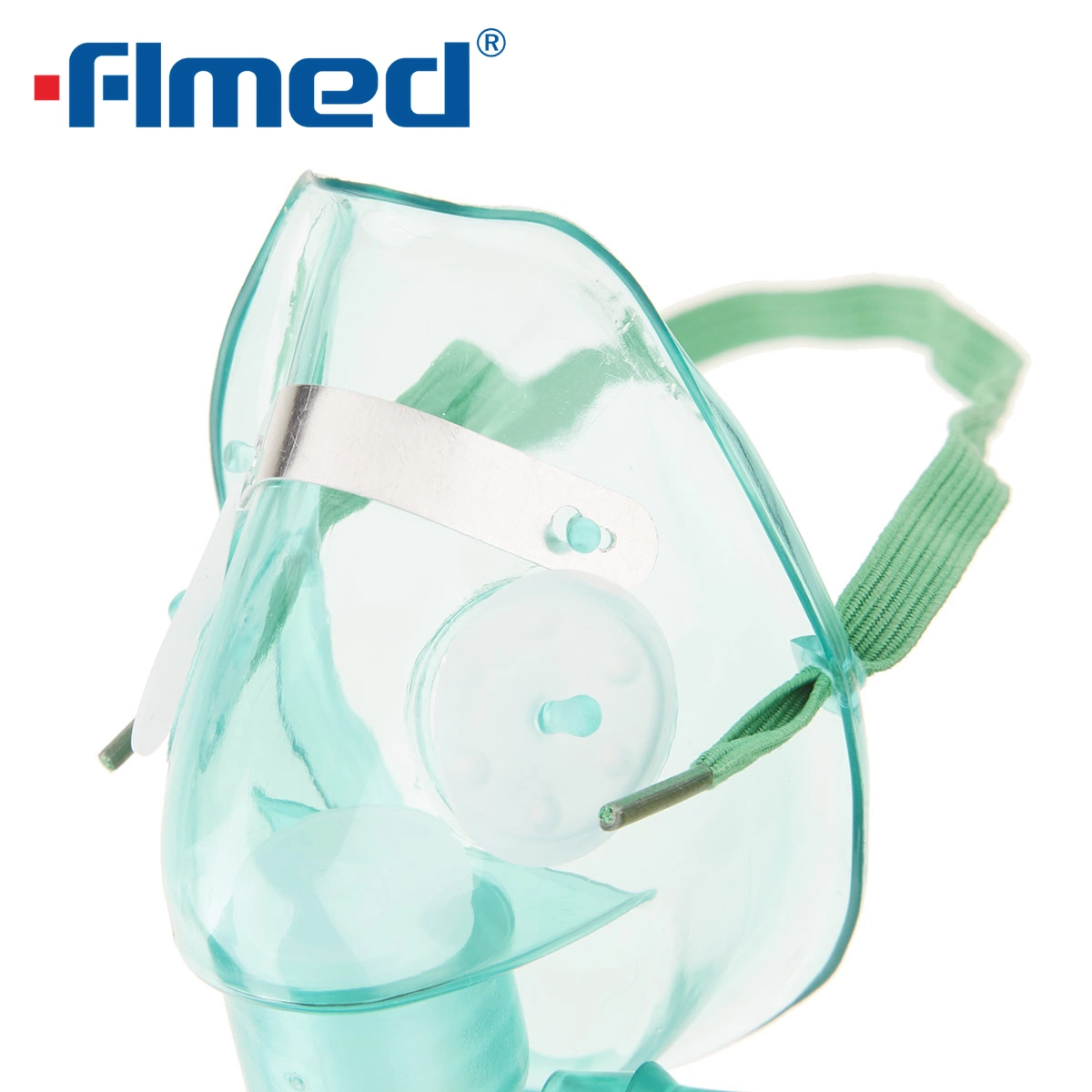 China Wholesale Medical PVC Green 7FT Non-Rebreather Surgical Diluters Venturi Oxygen Masks