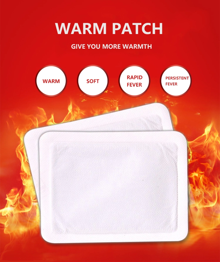 Produto quente o Patch quente aquece espontaneamente