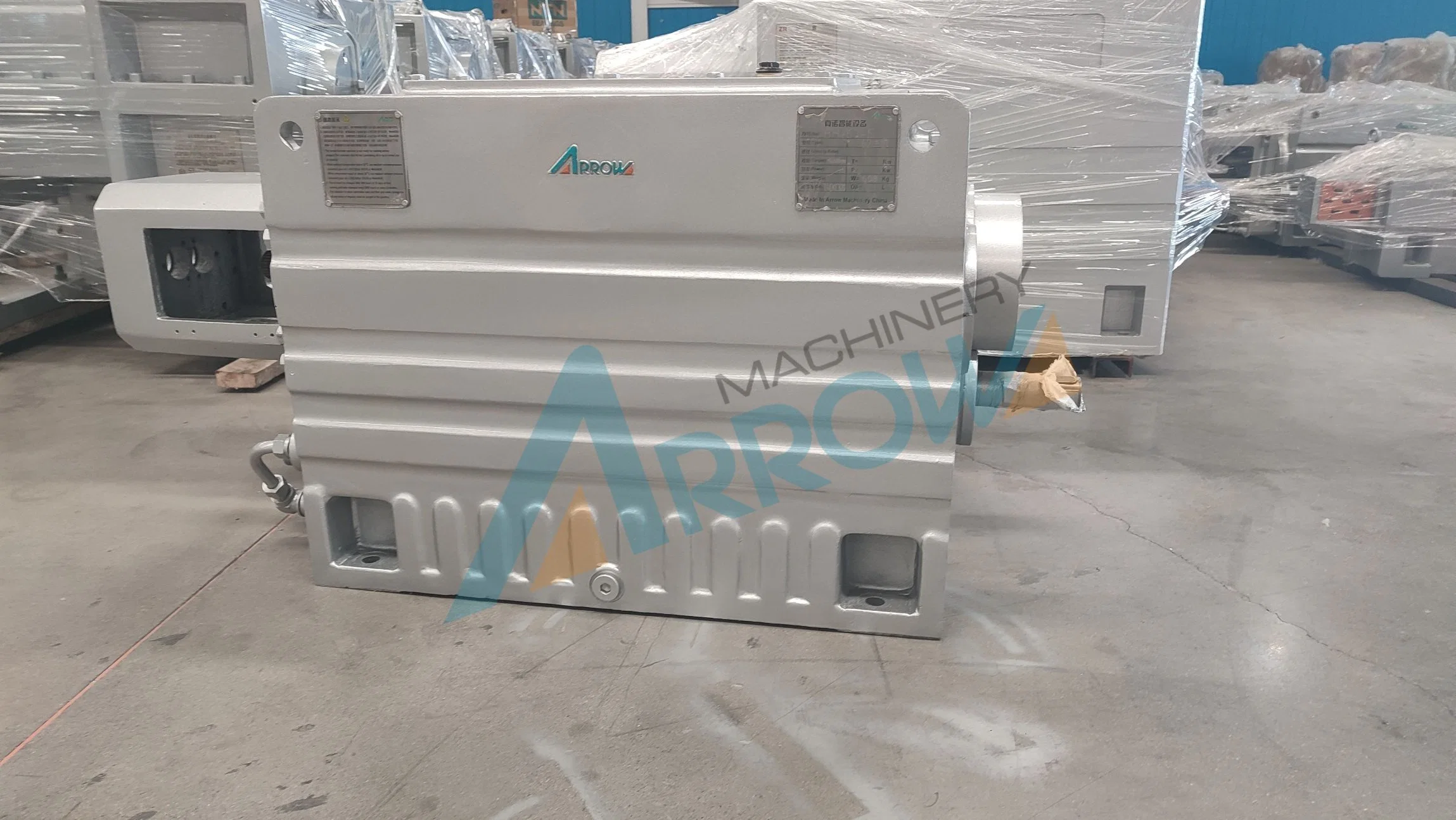 Shandong Arrow Factory High Torque Plastic Extruders Granulator Twin Screw Gearbox