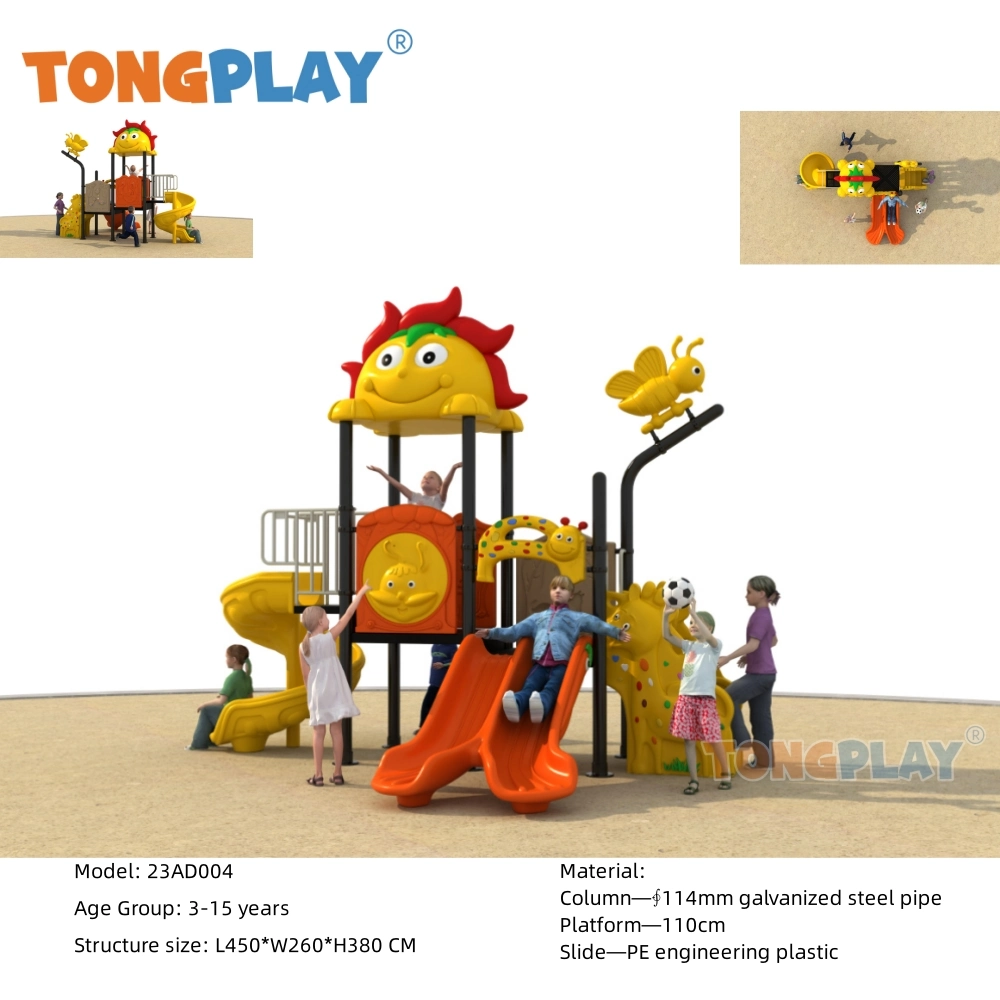 Fantasy Series Slide Outdoor Playground Plastic Equipment Kids Toy Children Amusement Climb Set