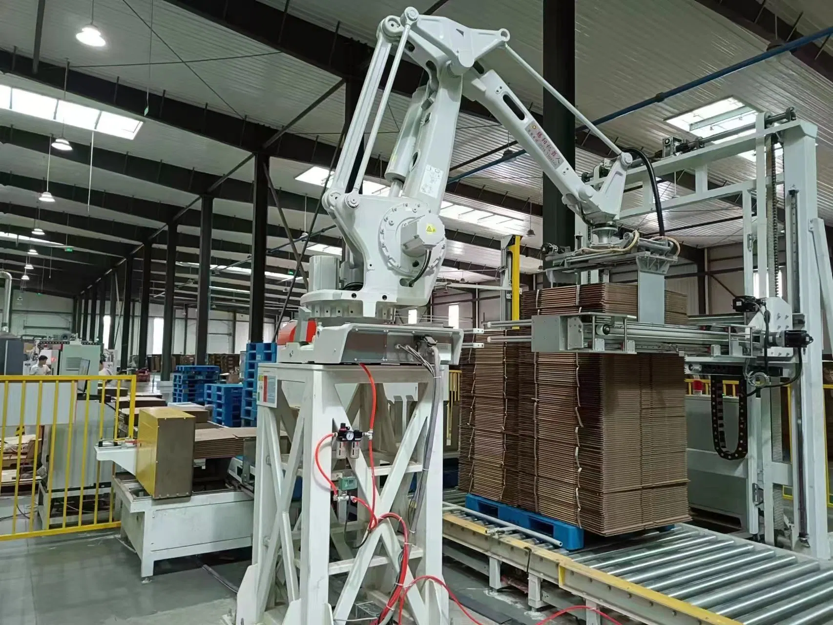 Equipo de manipulación automática de cajas de códigos del robot del brazo del robot del gantry industrial Caliente Nuevo Precio Servicio de Alta calidad