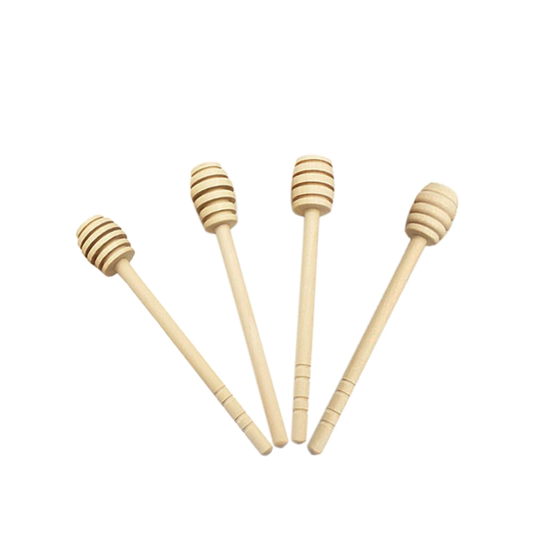 Wood Honey Stick Honey Stir Bar Kitchen Tools Manufacturer Wooden Dipper 10.5cm 11.5cm 15cm 16cm