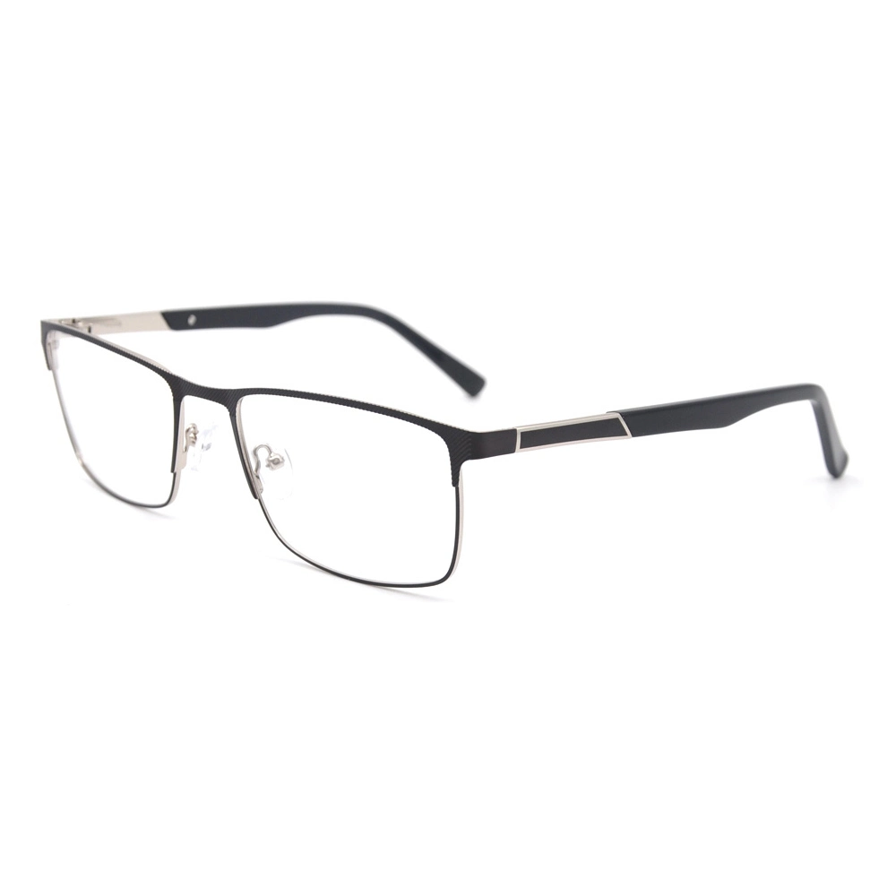 Lunettes hommes grandes tailles inoxydable meilleures ventes charnières interchangeables lunettes