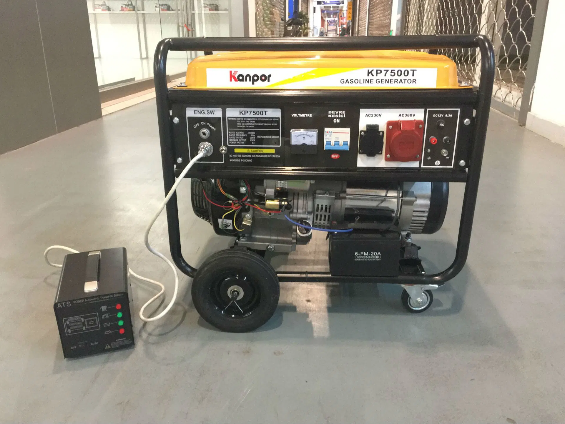 1.5kw 1500W 2.0kw 2000W 2.5kw 2500W Gasoline Electric Generator in Stock