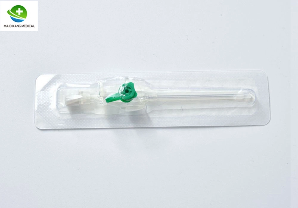 Medical Supply Disposable Sterile IV Catheter IV Cannulac with Injection Port Butterfly Type