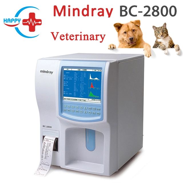 Used Mindray Fully Cbc Vet Auto Hematology Blood Analyzer Bc-2800/Mindray Veterinary Hematology Analyzer