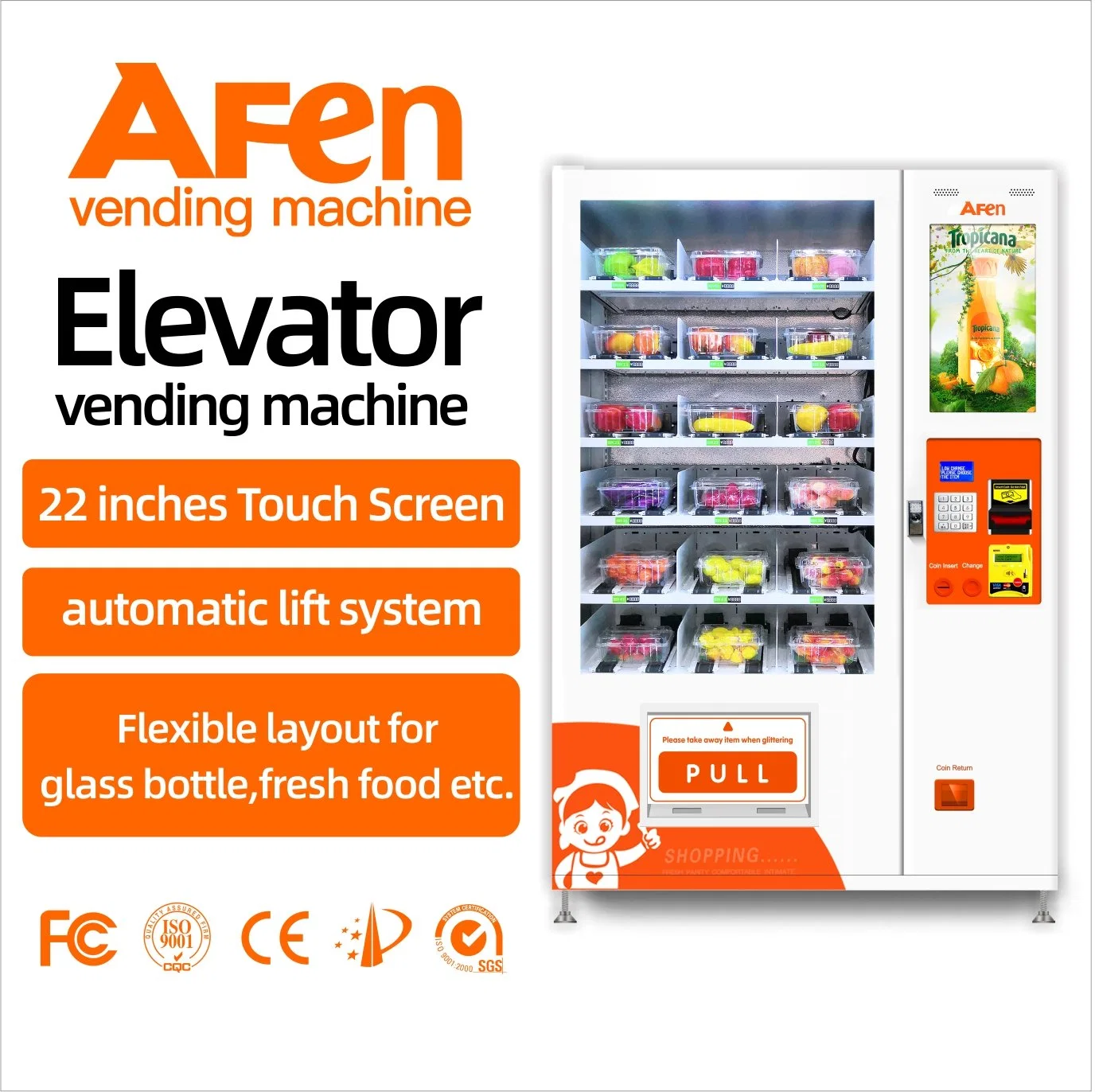 Afen WiFi Vending Machine Philippines Drinking Water Vending Machine Malaysia