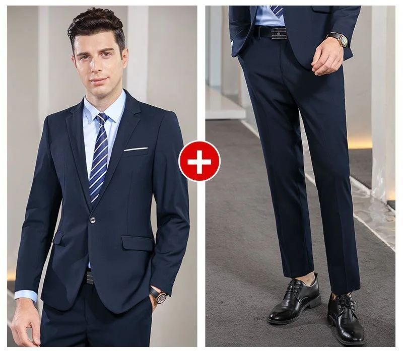 Wholesale/Supplier Slim Fit Single Breasted Formal Wedding Business Suit