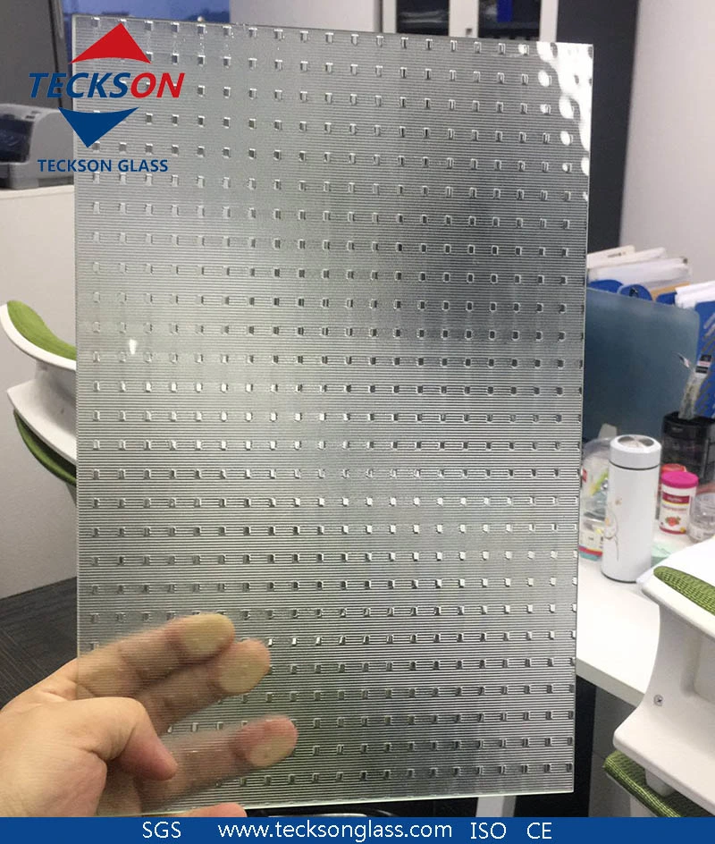 3/4/5/5.5/6/8/10mm templado Diamond patrón /Telas pensaron los fabricantes de vidrio laminado