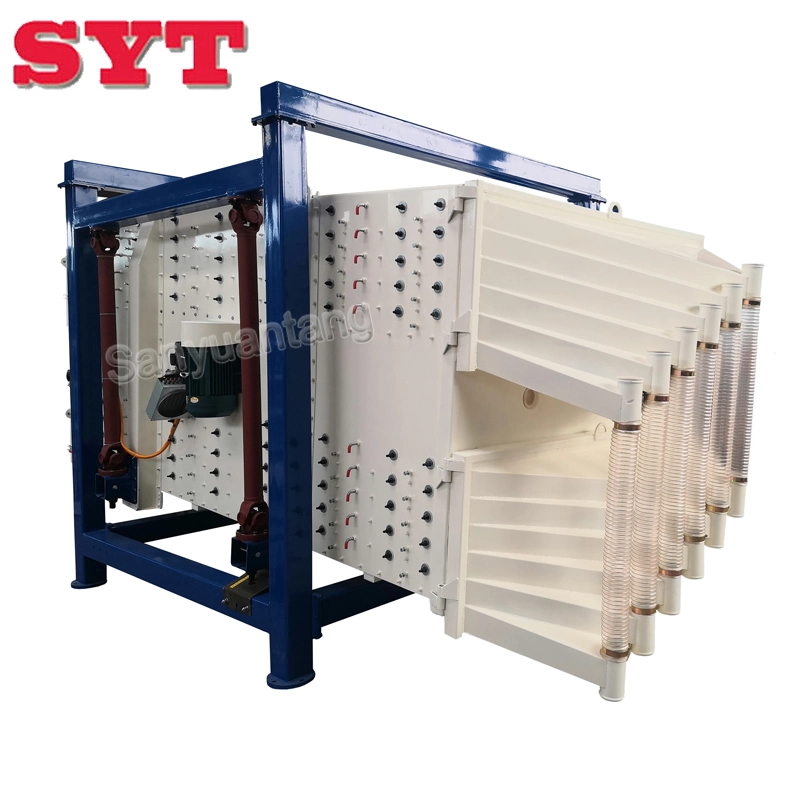 Self Cleaning Square Swing Vibrating Gyratory Screening Sifter Machine for Silicon Powder