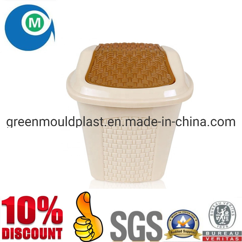 OEM New Vision House Use Injection Plastic Trash Bin Mould