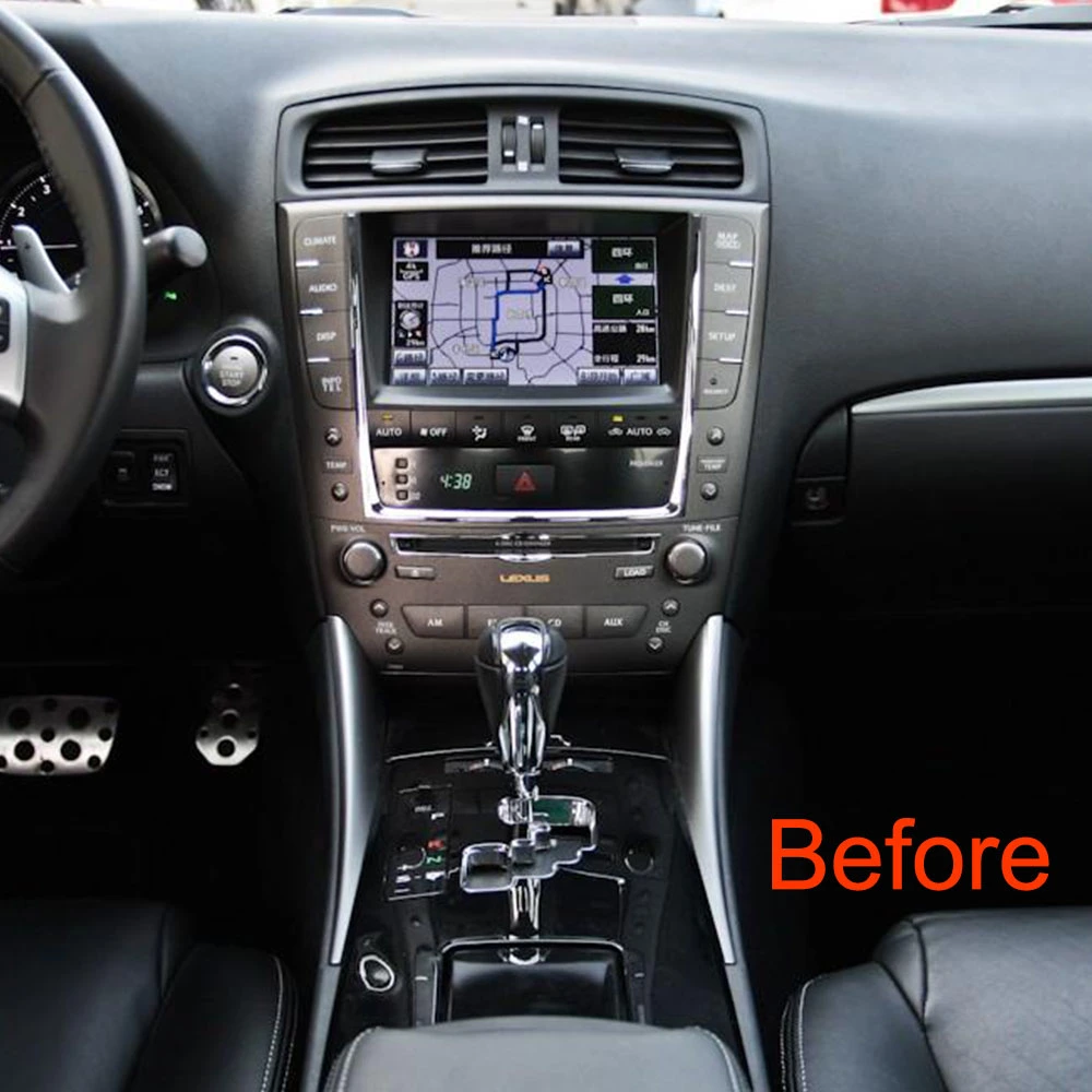 Lecteur de radio DVD GPS de voiture 12.1 pouces Tesla Screen pour Lexus Is250/Is350 2006-2012