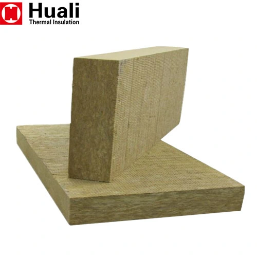 Sound Aluminum Foil Rock Wool Insulation Panel Board for Outside Wall