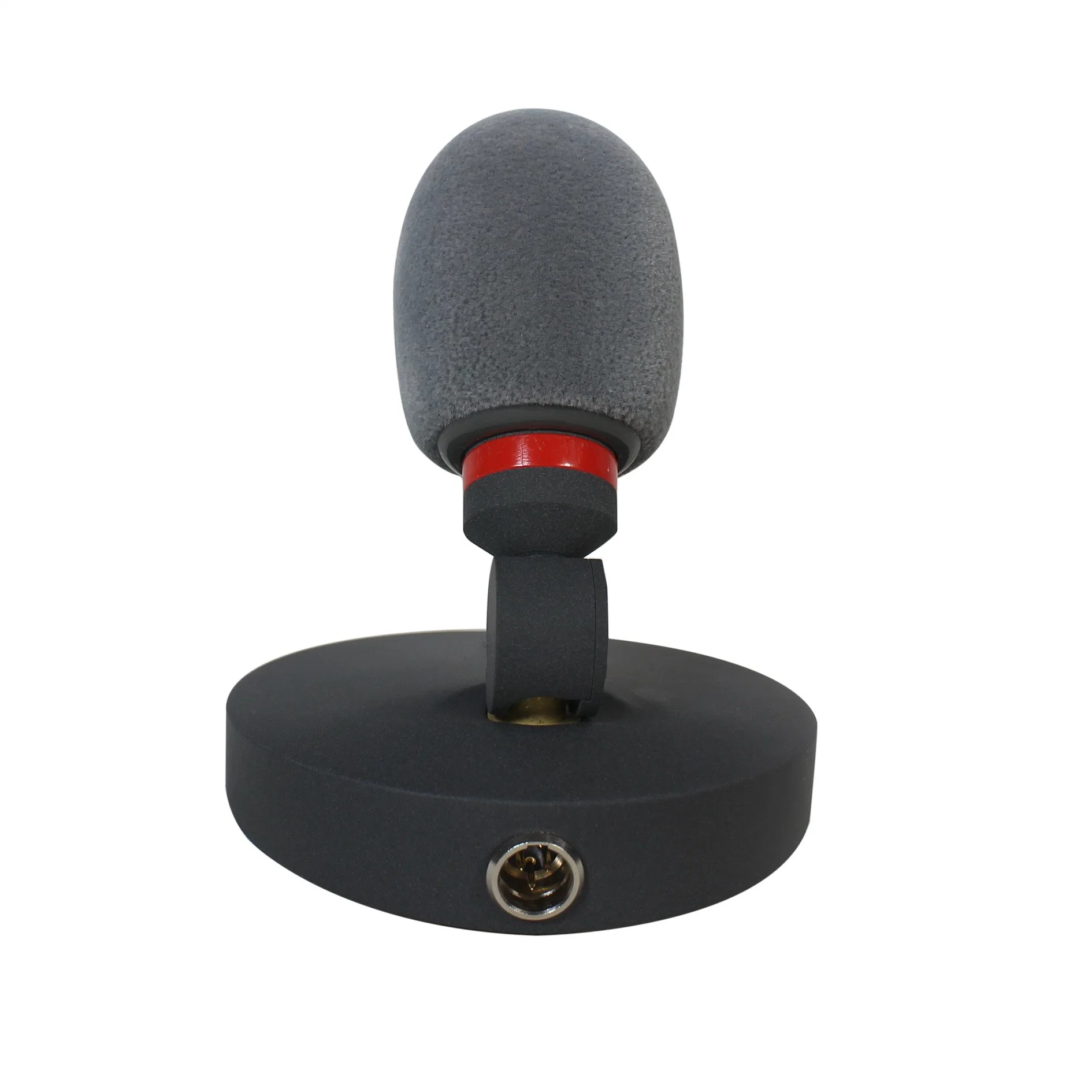 Aluminum Base Capacitive Microphone with Short Boom for Conference Meeting Room Public Speech