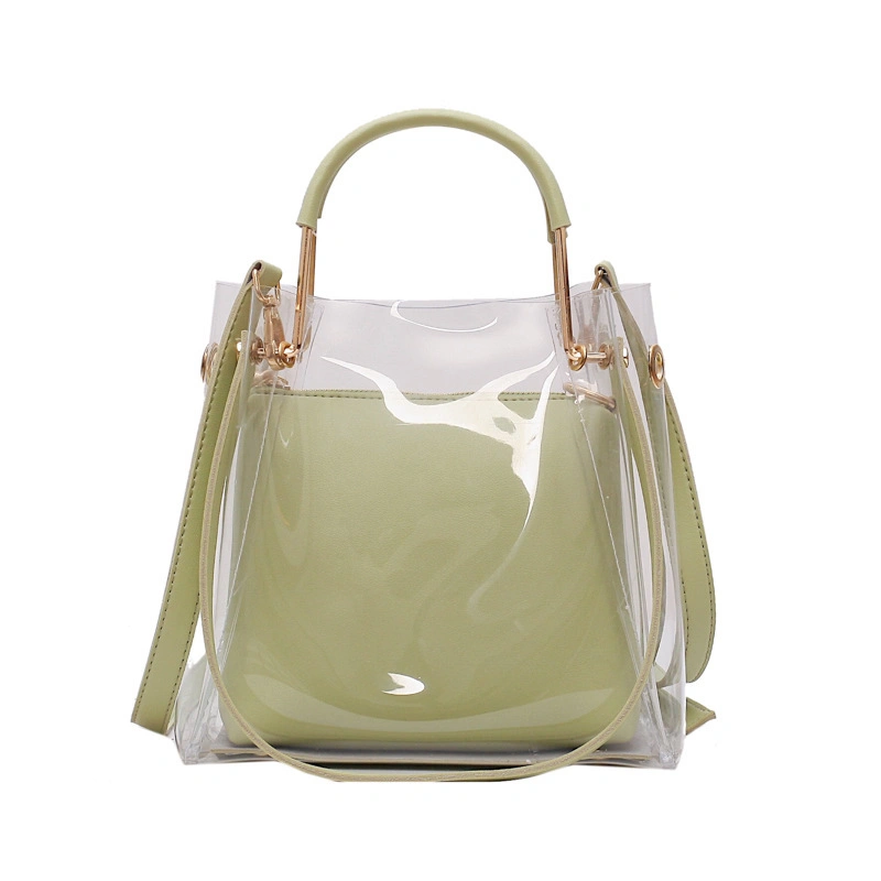 Wholesale/Supplier Hot Selling Fashion Gift PVC Clear Bag Shoulder Tote Handbag