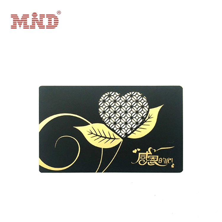 High quality/High cost performance Metal Business Card/Stainless Steel Card/Blank Black Card
