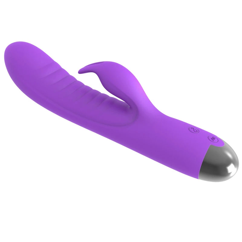 Vibrator Rabbit Heating Dildo G-Spot Massager Tongue Licking Clitoral Rabbit Vibrator