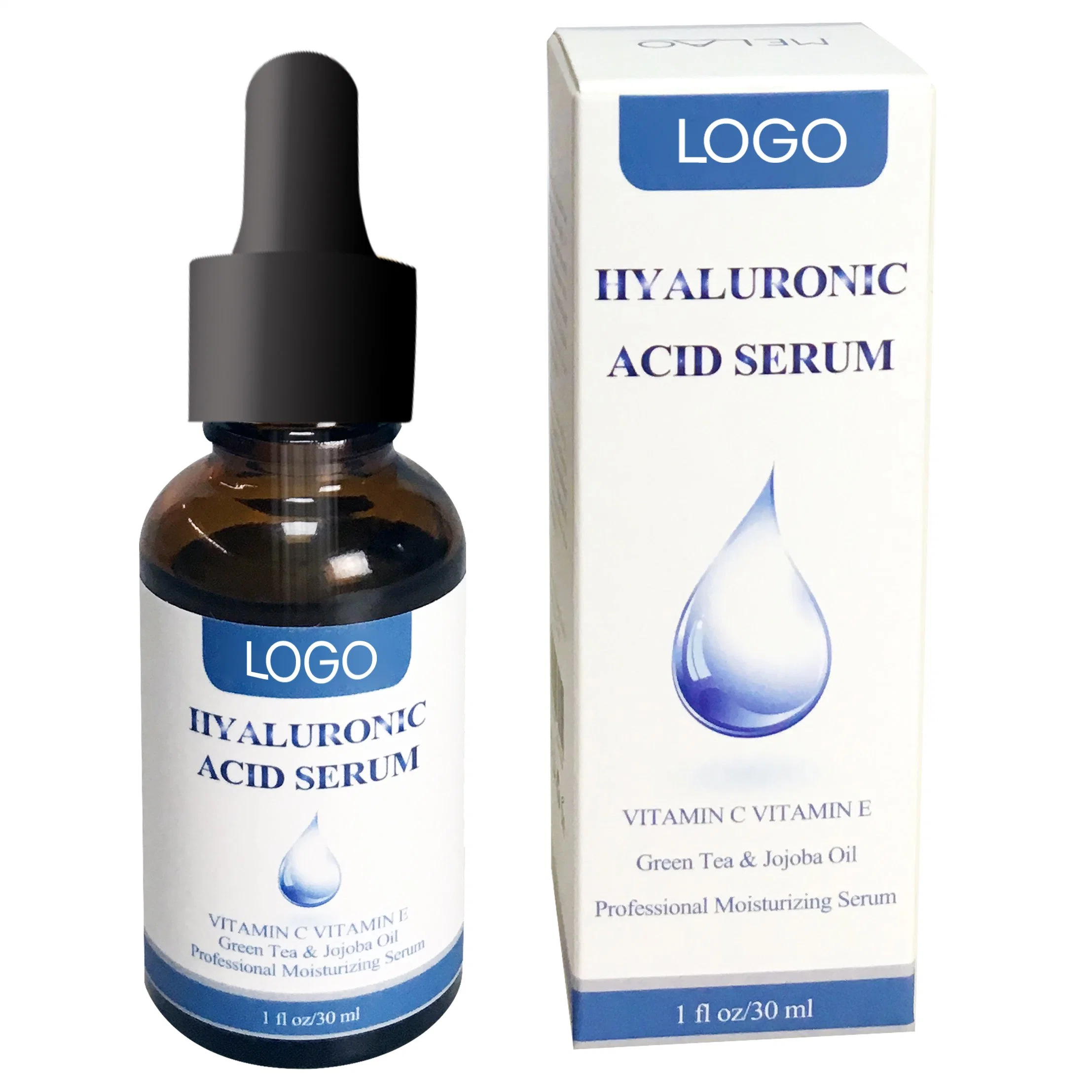 Private Label Moisturizing Skin Care Vitamin C Serum Hyaluronic Acid Essence