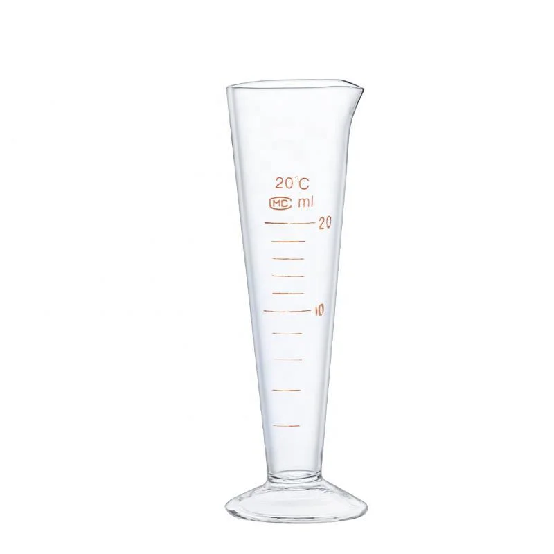 20ml de líquido vaso pequeño de vidrio