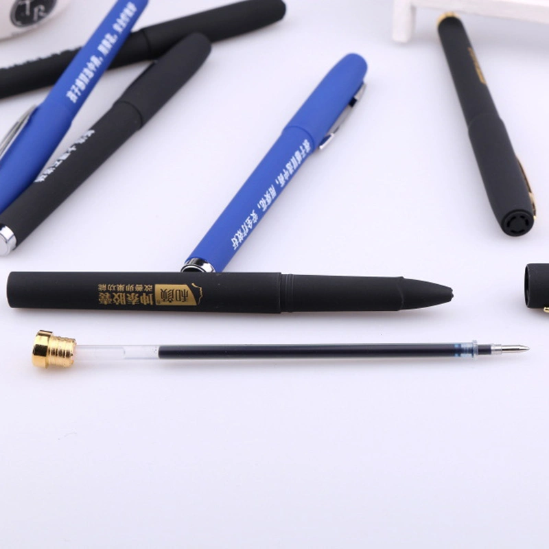 Black Ink Gel Pen Custom Printing Advertising Promotional Gift Gel Pen