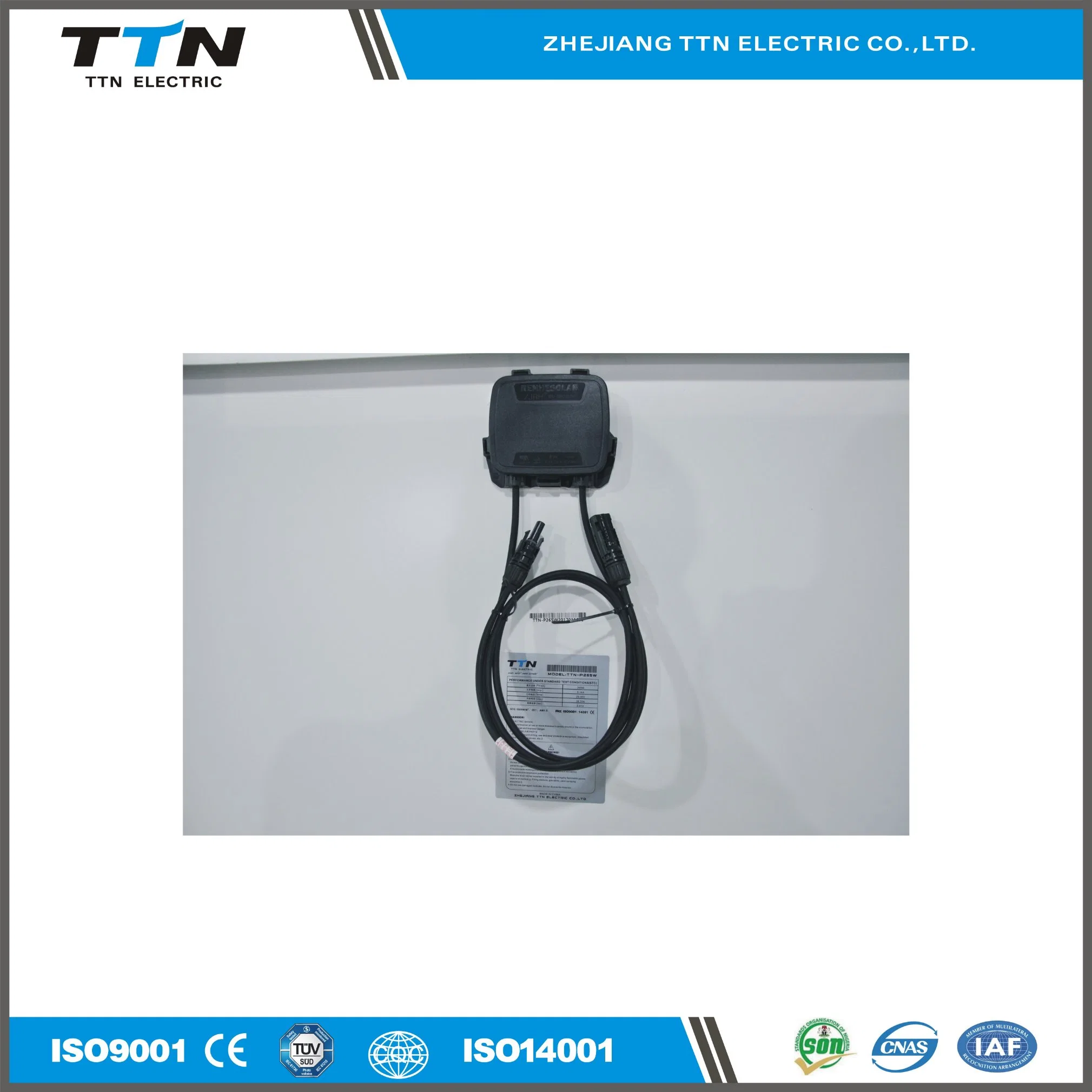 Ttn A Grade Best Solar Panel 310W PV Module Solar Power for Your Home