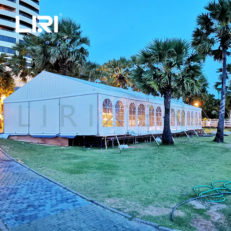 Outdoor Aluminum Small Clear Roof Wedding Marquee Party Tent for 150 People