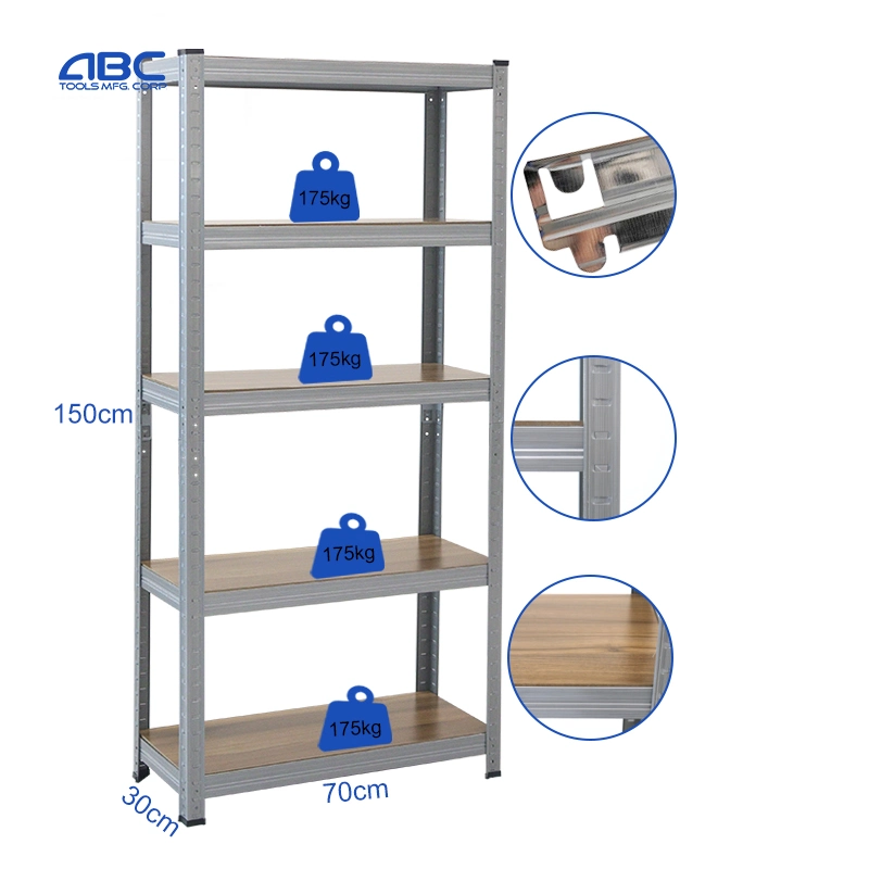 Heavy Duty 5 Layers Boltless Shelving