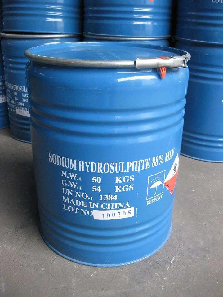 Sodium Hydrosulphite Used for Textile and Leather Dyeing