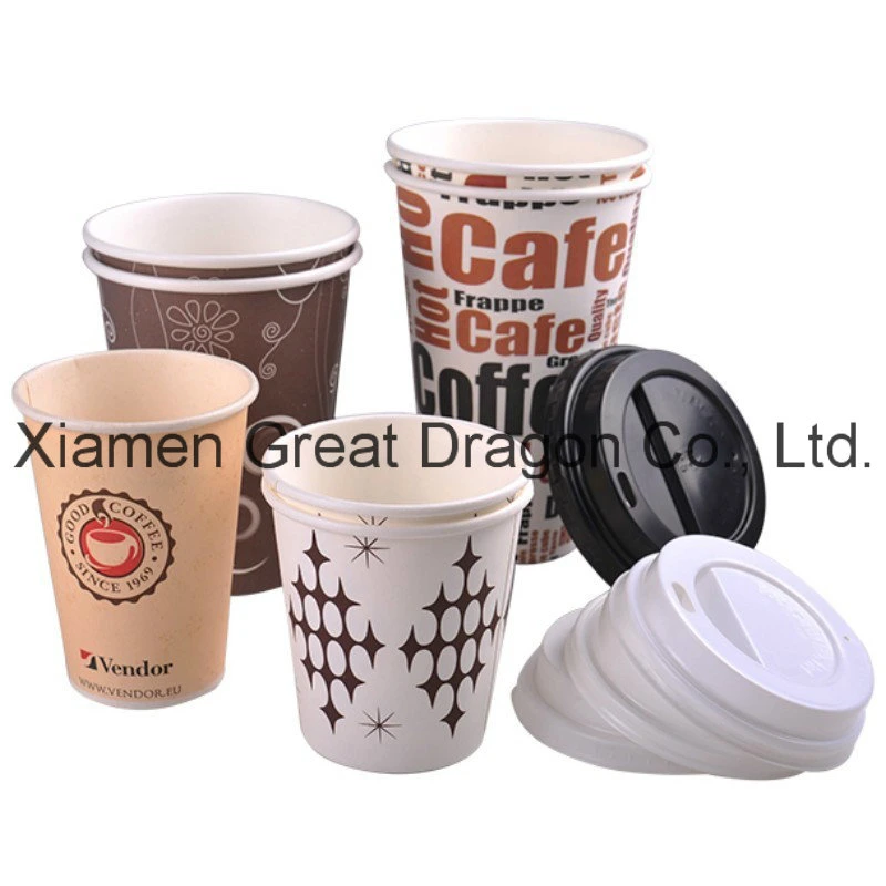 1.5-32 Ounce Hot Beverage Paper Cups with Lids (RPC-004)