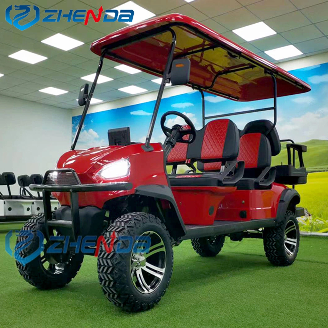 Luxury Golf-Cart Single Rider 8 Passengers Motor 48V Hdk Classic Car 5 Seater Motorised Foldable Golf Cart