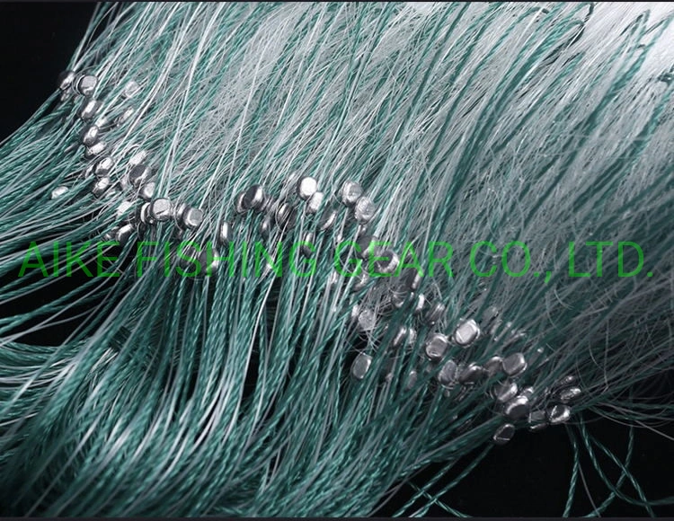 Handmade Finland Type Fishing Net / Nylon Gill Net with Sinker and Float Cast Net