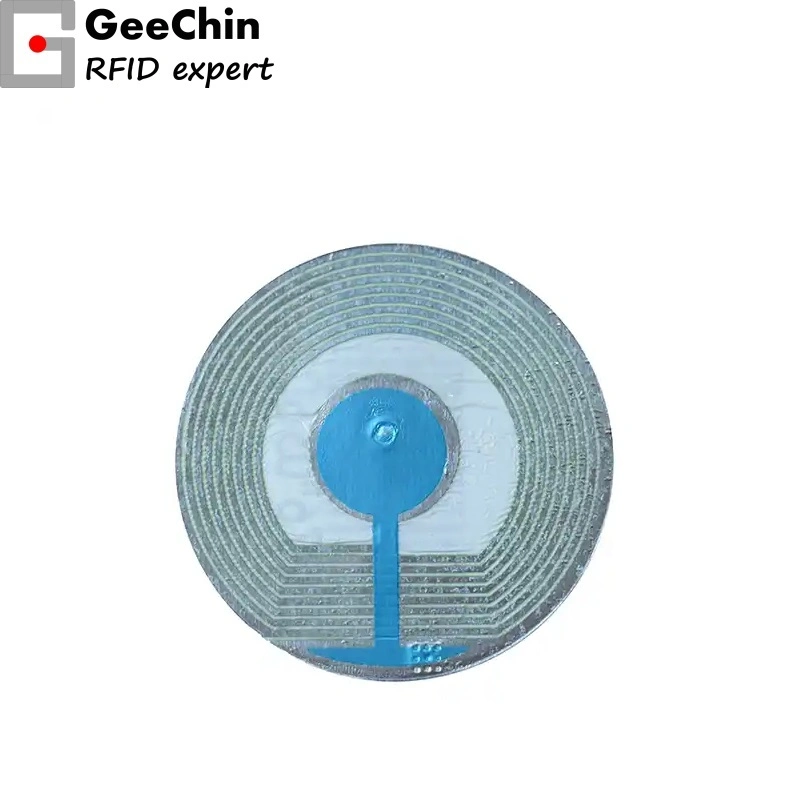 EAS RF Round Label 8.2 MHz Loss Prevention Anti Theft Self Adhesive Clean Sensor for Retail Store