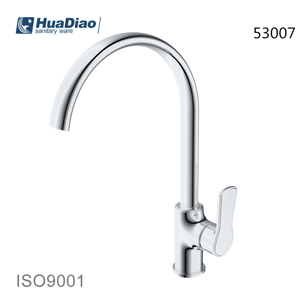 High Quality Single Handle Brass Kitchen Mixer Faucet