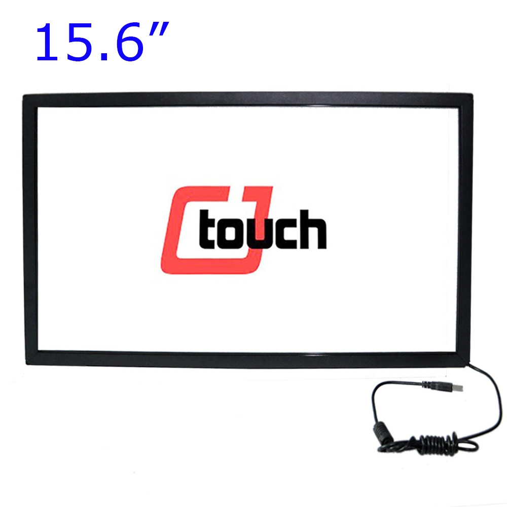 Tipo de interfaz USB Cjtouch Productos y Stock Multi panel táctil de 15,6" Marco de infrarrojos