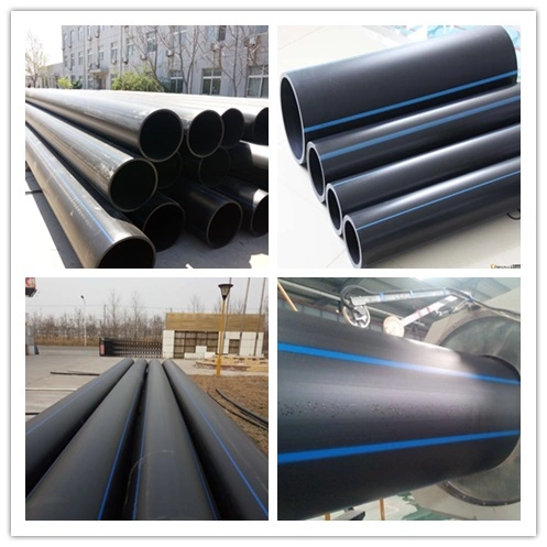 China PE100 Plastic Flexible Water Poly Pipe Reliance HDPE Pipes Price Lists