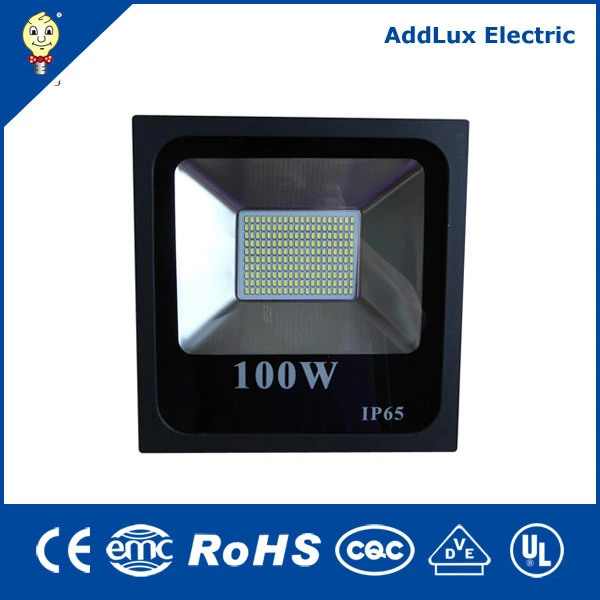 Lámpara LED de inundación IP66 de 10W 20W 30W 50W 70W 100W fabricada en China para exteriores, jardín, calle, parque, plaza, iluminación exterior del mejor distribuidor de fábrica