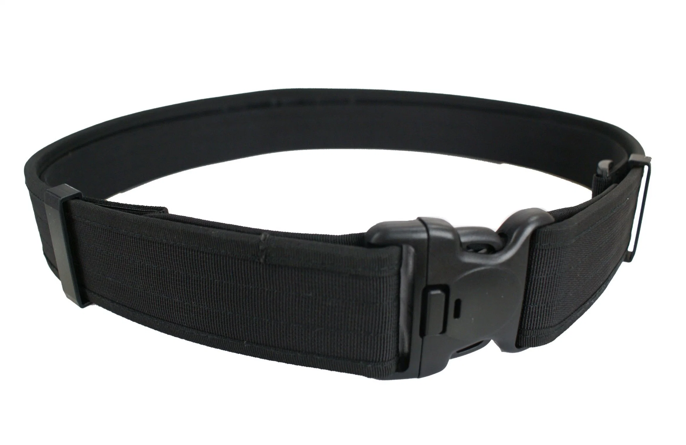 Nylon Negro Policía Seguridad Militar Tender militar táctica Ejército personalizado Entrenamiento Multifunctional Belt