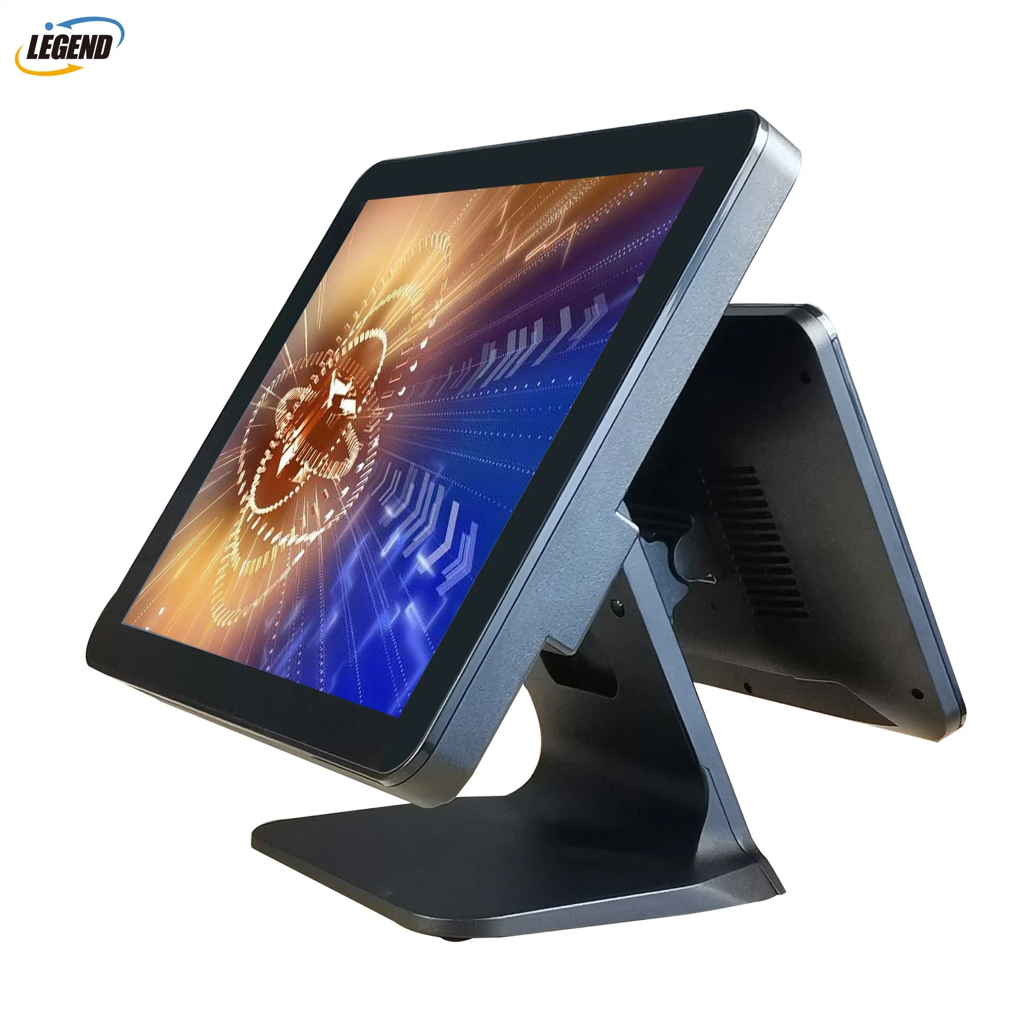 Wholesale 17"+12.1" POS System Terminal All in One Windows Touch Screen Cash Register for Restaurant