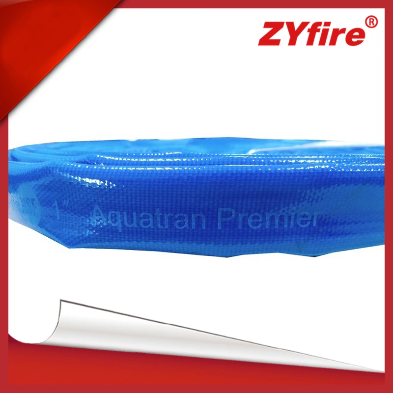 Zyfire 200mm de diámetro grande TPU Layflat Mangueras industriales de la manguera de aceite de agua para la industria de la manguera de goma