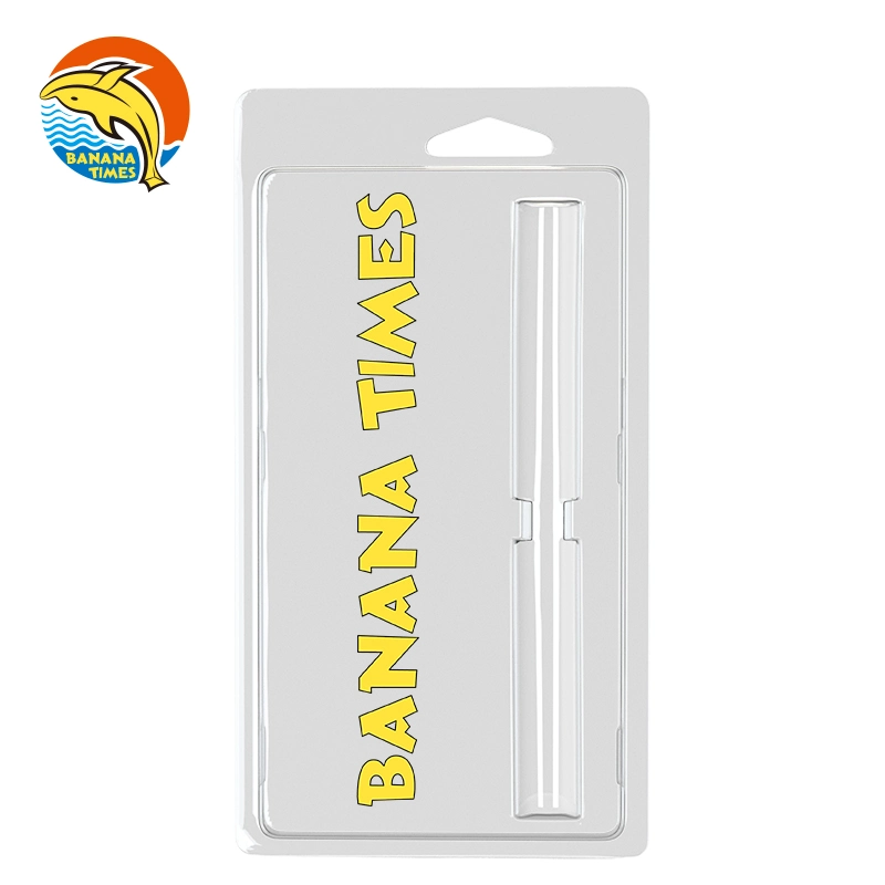 Embalagem de balde articulado transparente Blister para 1 ml vazio Carrinho