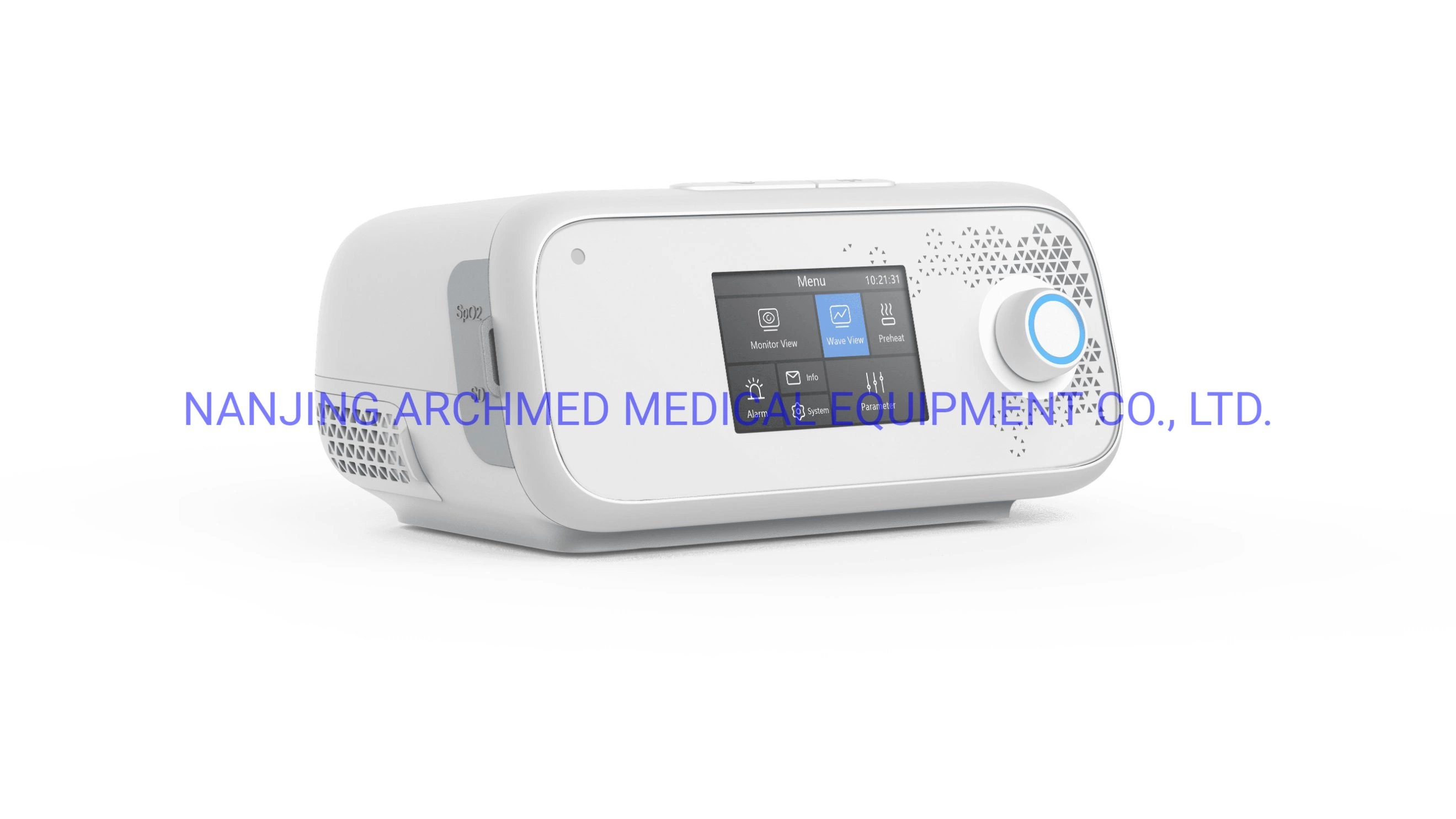 Medical Equipment Portable Auto CPAP Apap Breathing Machine for Sleep Apnea Treatment with 3.5&prime; &prime; Screen