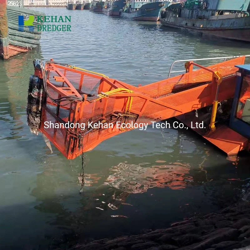 Floating Garbage Collecting Boat Trash Plastic Wastes Removal Machine